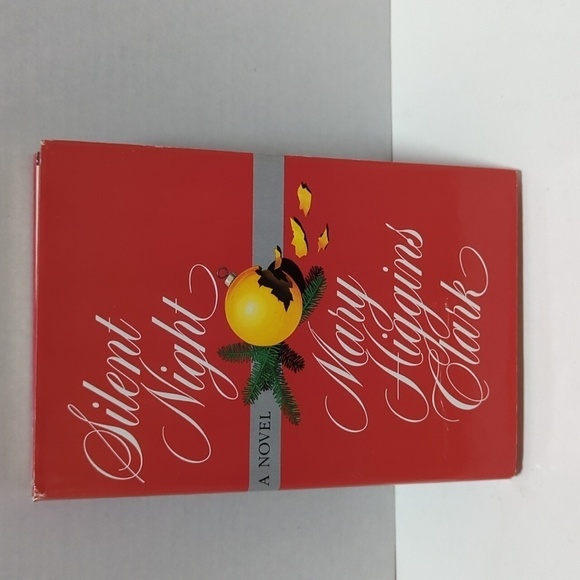 Mary Higgins Clark Silent Night Hardback Book Large Print 1995 Novel - Picture 1 of 6